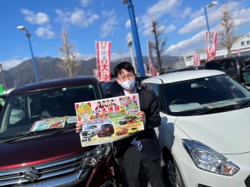 ★ご好評につき　決算期小型車が・・・★